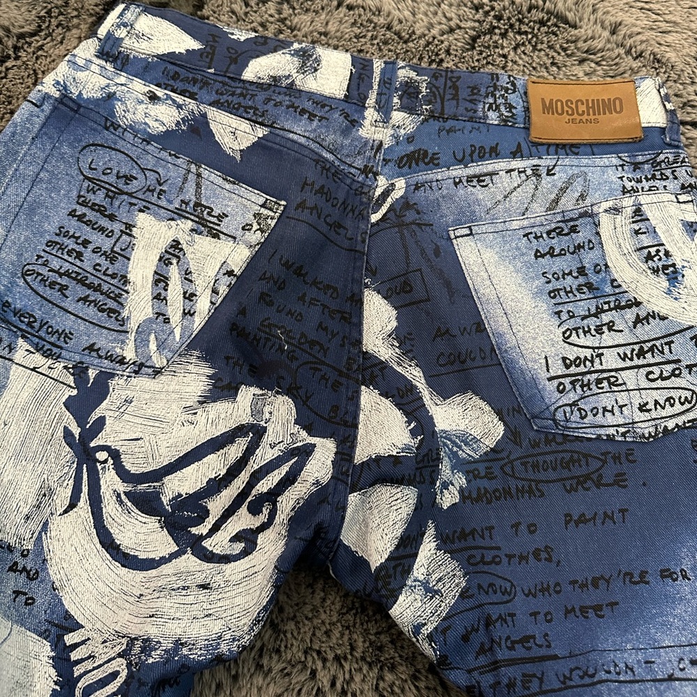 Vintage Moschino Men’s jeans - size 34